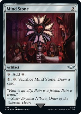 Mind Stone (244) (Surge Foil) (Universes Beyond: Warhammer 40K) Near Mint