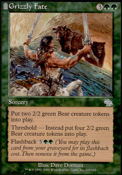 Grizzly Fate (Judgment) Near Mint Foil
