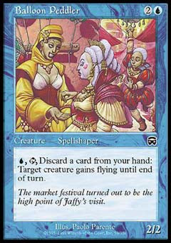 Balloon Peddler (Mercadian Masques) Light Play