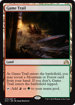 Game Trail (Shadows Over Innistrad) Near Mint Foil