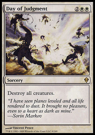 Day of Judgment (Zendikar) Near Mint Foil