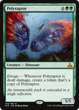Polyraptor (Rivals of Ixalan) Near Mint