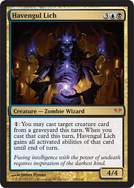 Havengul Lich (Dark Ascension) Near Mint Foil
