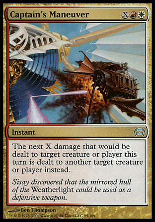 Captain's Maneuver (Planechase) Near Mint
