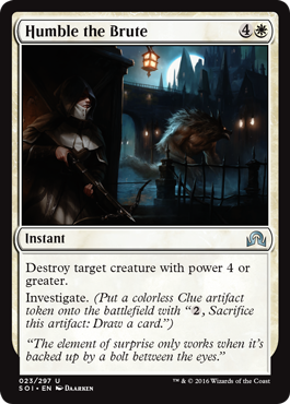 Humble the Brute (Shadows Over Innistrad) Near Mint
