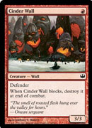 Cinder Wall (Duel Decks: Knights vs Dragons) Near Mint