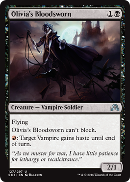 Olivia's Bloodsworn (Shadows Over Innistrad) Near Mint