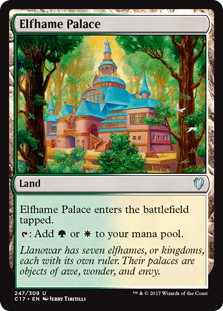 Elfhame Palace (Commander 2017) Near Mint
