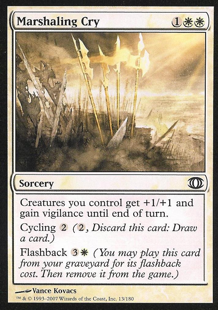 Marshaling Cry (Futuresight) Near Mint Foil