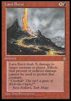 Lava Burst (Ice Age) Near Mint