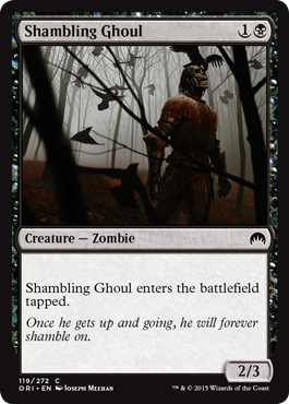 Shambling Ghoul (Magic Origins) Near Mint Foil