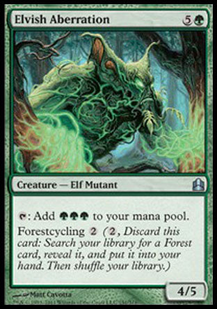 Elvish Aberration (Commander) Near Mint