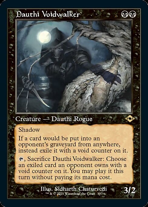 Dauthi Voidwalker (Retro Frame) (Modern Horizons 2) Near Mint Etched Foil