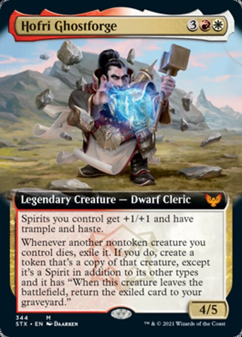 Hofri Ghostforge (Extended Art) (Strixhaven) Near Mint
