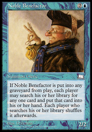 Noble Benefactor (Weatherlight) Near Mint