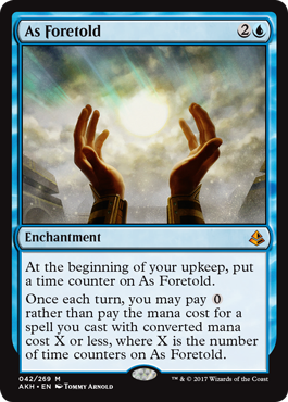 As Foretold (Amonkhet) Near Mint
