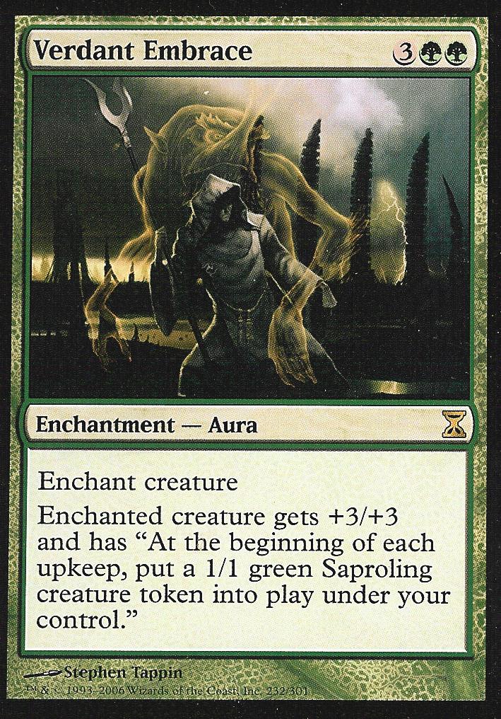 Verdant Embrace (Time Spiral) Near Mint Foil
