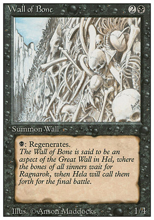 Wall of Bone (Revised) Near Mint