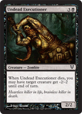 Undead Executioner (Avacyn Restored) Near Mint