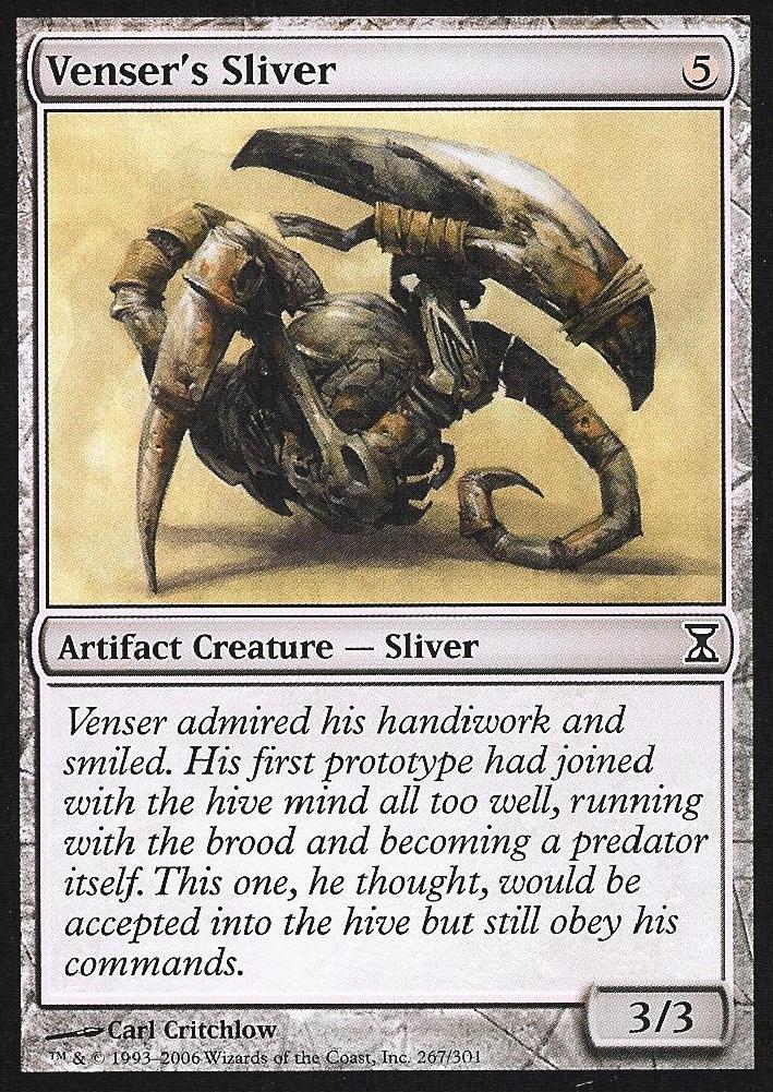 Venser's Sliver (Time Spiral) Near Mint Foil