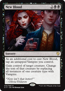 New Blood (Commander 2017) Near Mint