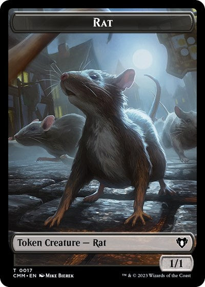 Rat Token (Commander Masters) Near Mint