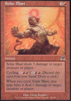 Solar Blast (Onslaught) Near Mint Foil