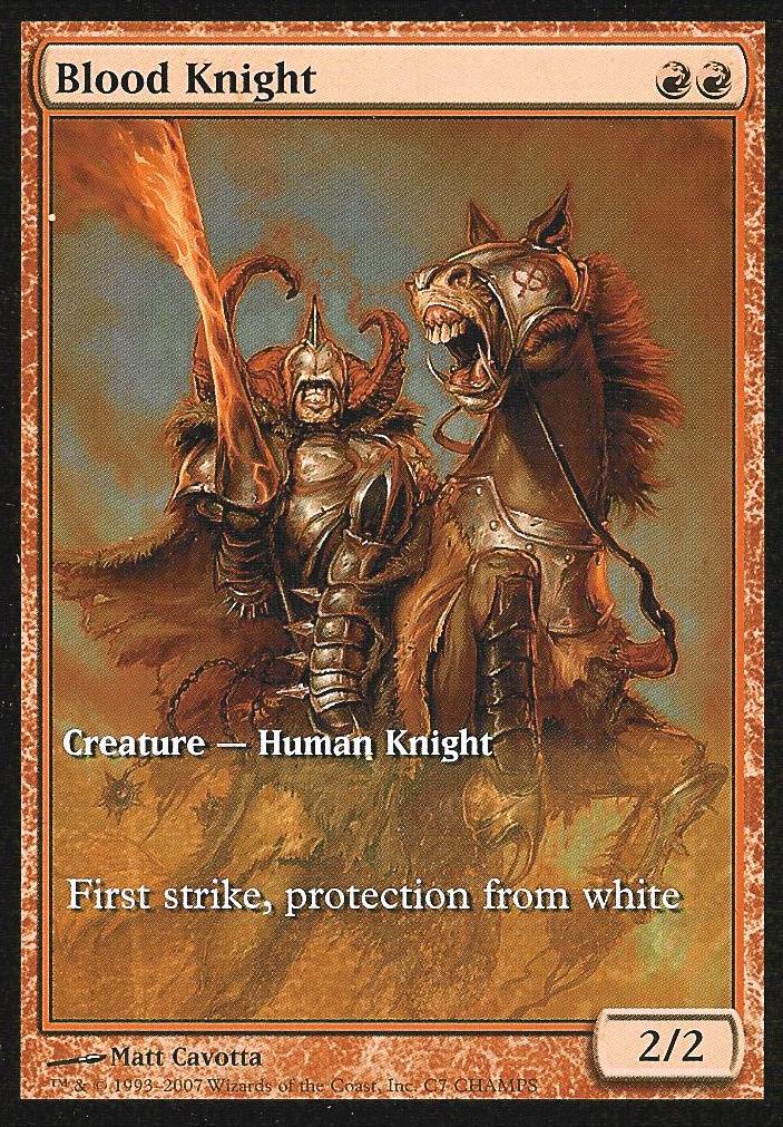 Blood Knight (Champs Full Art) (Promotional Cards) Near Mint