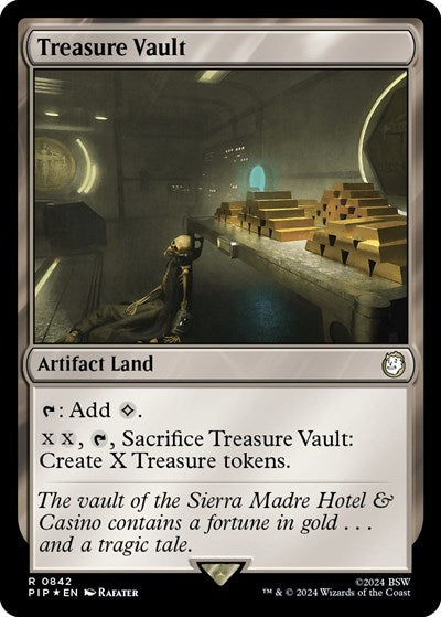 Treasure Vault (Surge Foil) (Universes Beyond: Fallout) Near Mint