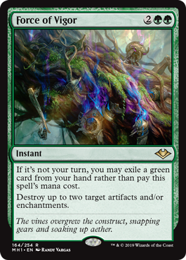 Force of Vigor (Modern Horizons) Near Mint Foil