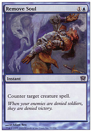 Remove Soul (9th Edition) Near Mint Foil