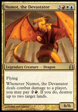 Numot, the Devastator (Commander) Near Mint