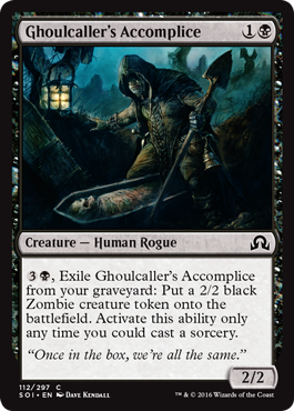 Ghoulcaller's Accomplice (Shadows Over Innistrad) Near Mint Foil