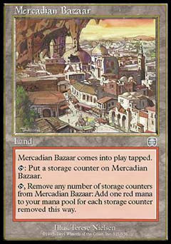 Mercadian Bazaar (Mercadian Masques) Near Mint Foil
