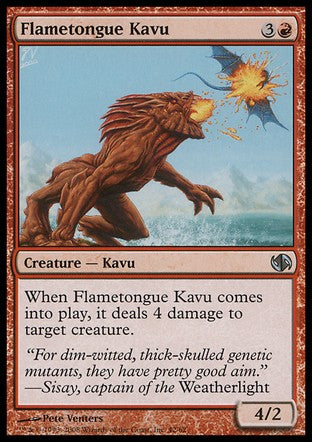 Flametongue Kavu (Duel Decks: Jace vs Chandra) Near Mint