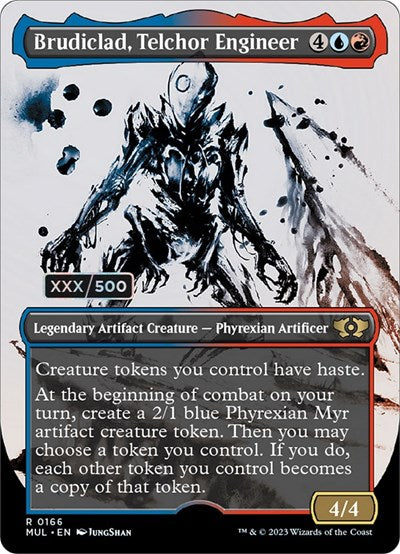 Brudiclad, Telchor Engineer (Serialized) (March of the Machine: Multiverse Legends) Near Mint