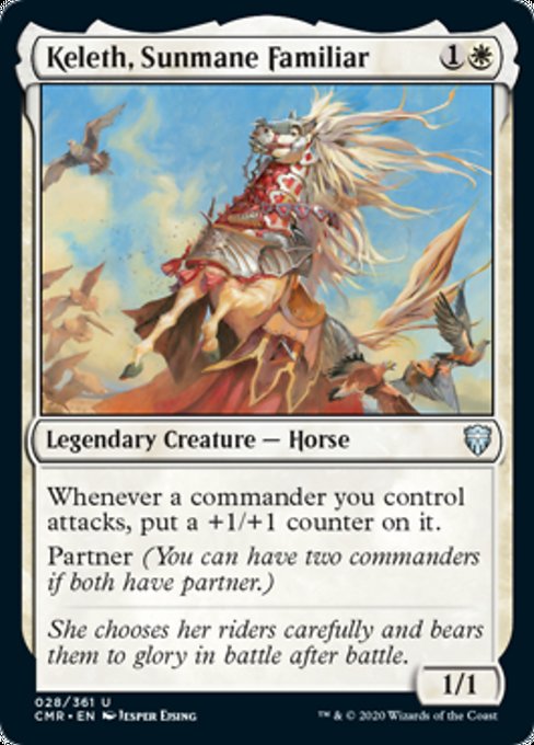 Keleth, Sunmane Familiar (Commander Legends) Near Mint