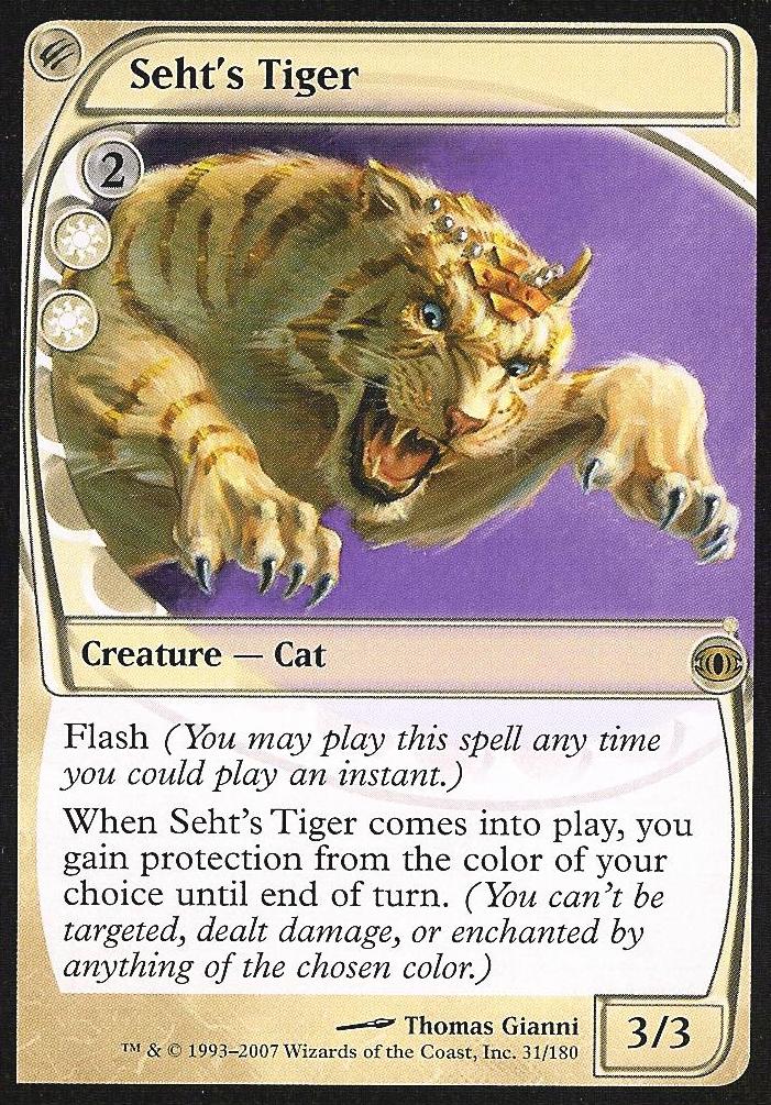 Seht's Tiger (Futuresight) Near Mint Foil