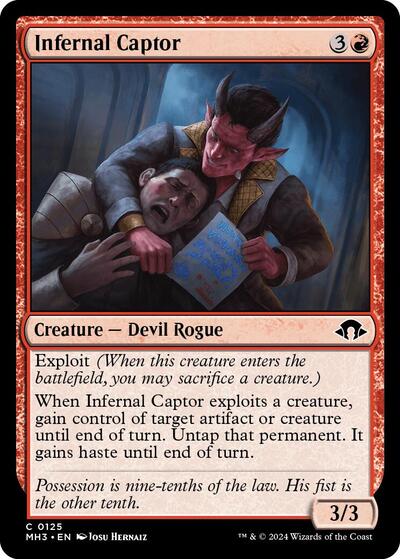 Infernal Captor (Modern Horizons 3) Near Mint