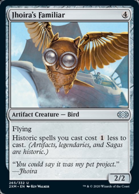 Jhoira's Familiar (Double Masters) Near Mint Foil