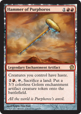 Hammer of Purphoros (Theros) Near Mint Foil