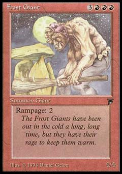 Frost Giant (Legends) Light Play