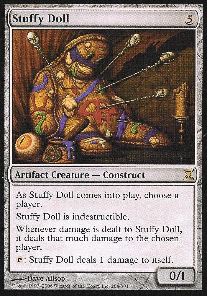 Stuffy Doll (Time Spiral) Light Play Foil