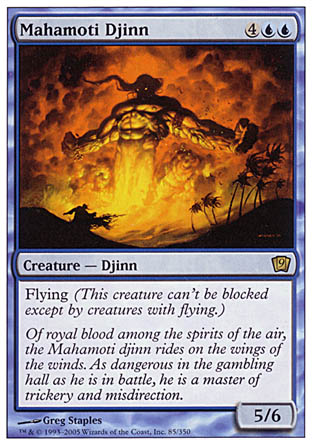 Mahamoti Djinn (9th Edition) Near Mint Foil