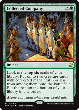Collected Company (Dragons of Tarkir) Near Mint