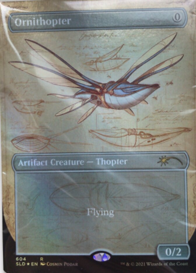 Ornithopter Blueprint (Secret Lair) Near Mint