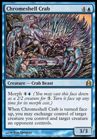 Chromeshell Crab (Commander) Light Play