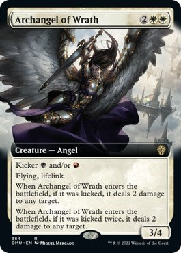Archangel of Wrath (Extended Art) (Dominaria United) Near Mint Foil