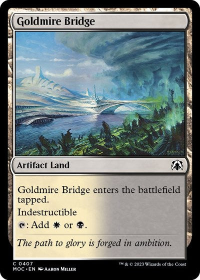 Goldmire Bridge (Commander: March of the Machine) Near Mint