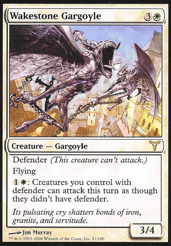 Wakestone Gargoyle (Dissension) Near Mint Russian